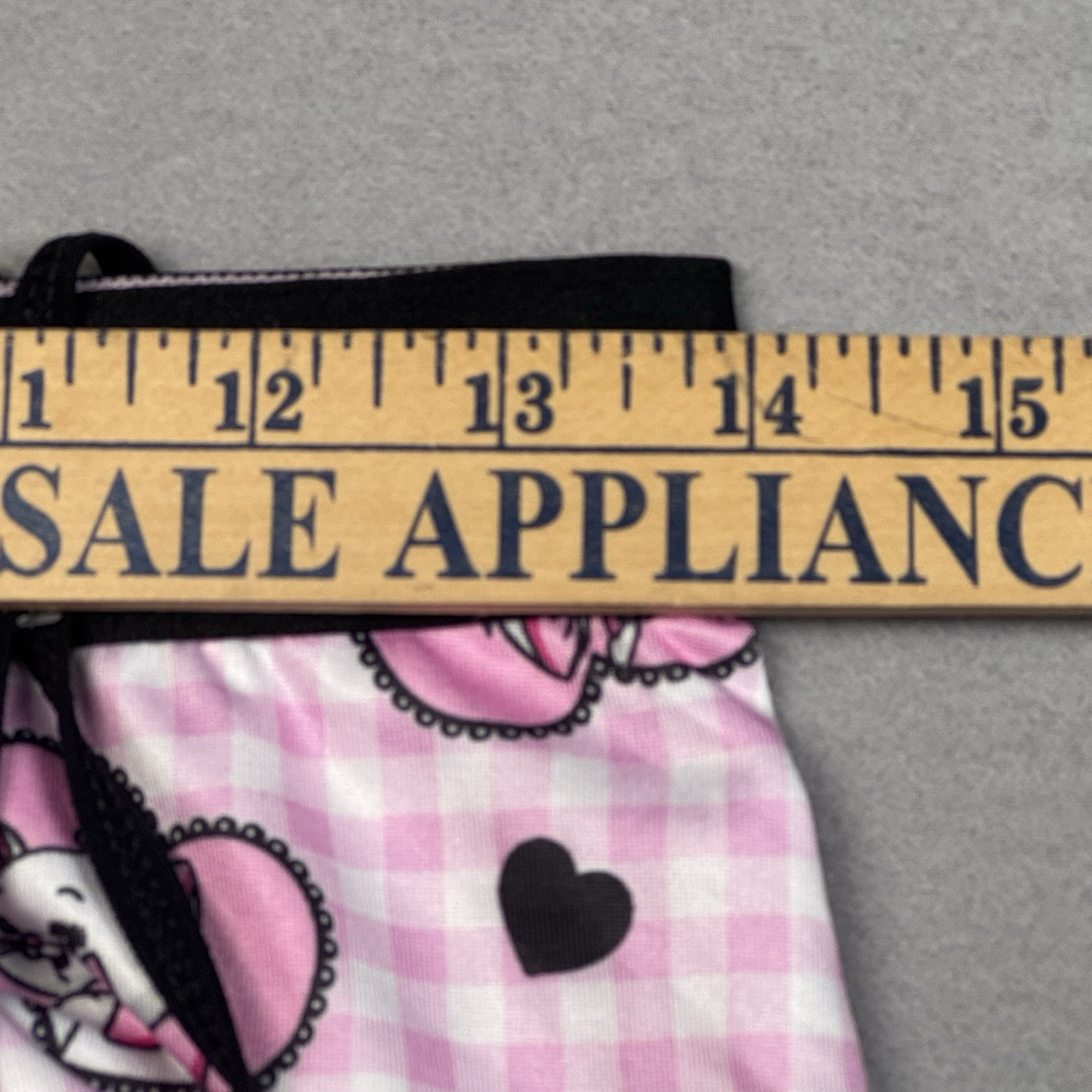 Disney Aristocats Marie Lounge Pajama Shorts Women’s Size L Pink Hearts