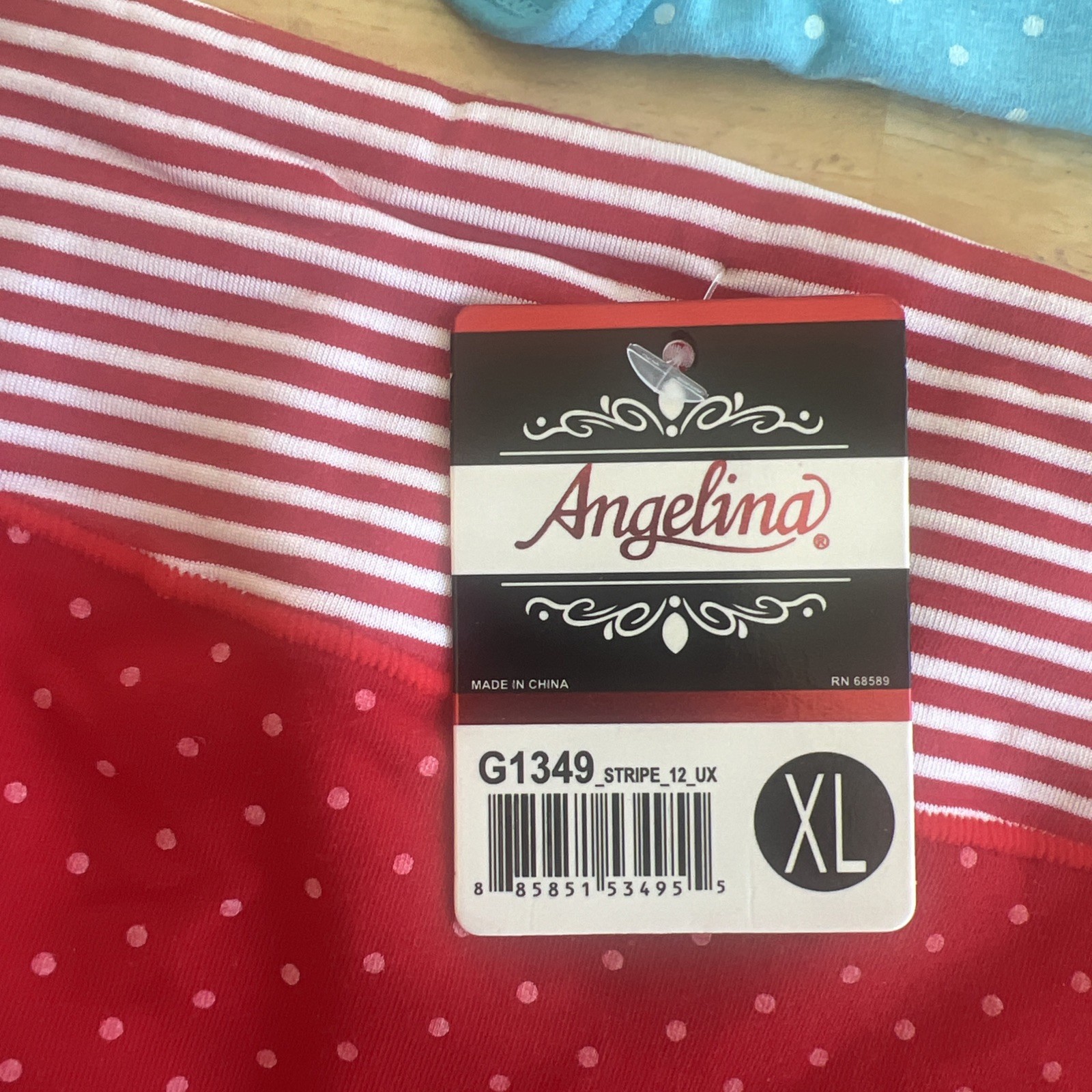 ANGELINA LADIES UNDERWEAR PANTIES ~SET OF 5 ~SZ XL (RUN SMALL LIKE A 7) NEW TAGS