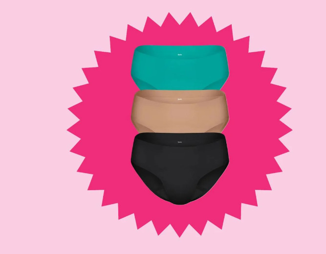 “Knix Super Leakproof Bikini Period Underwear 3-Pack New M L XL 2XL Reusable