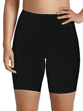 Rosa Faia BLACK 1713 Long Leg Panty Girdle Shapewear , Size 6, NWOT