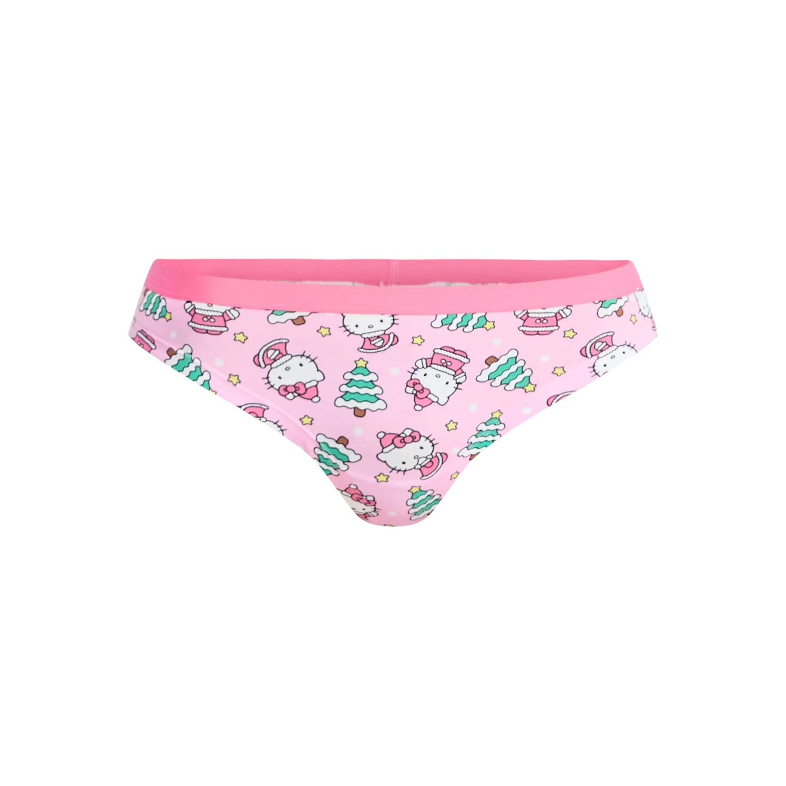 Hello Kitty Women’s Christmas Cheeky Panties, 3-Pack Size XL(16-18)