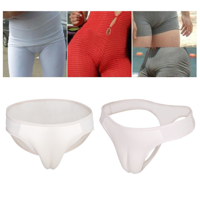 Ladies Camel Toe Seamless Panty CONTROL GAFF Panties Vagina Underwear Crossdress