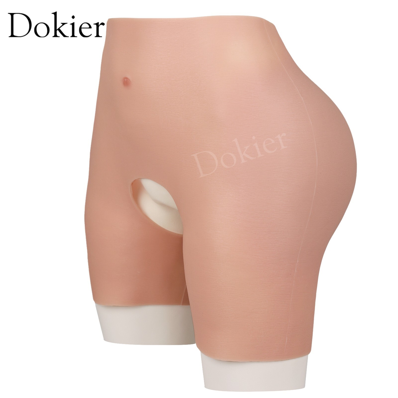 Dokier Realistic Silicone Hip Shaping Pants Buttocks Enhancer Shapewear Panties