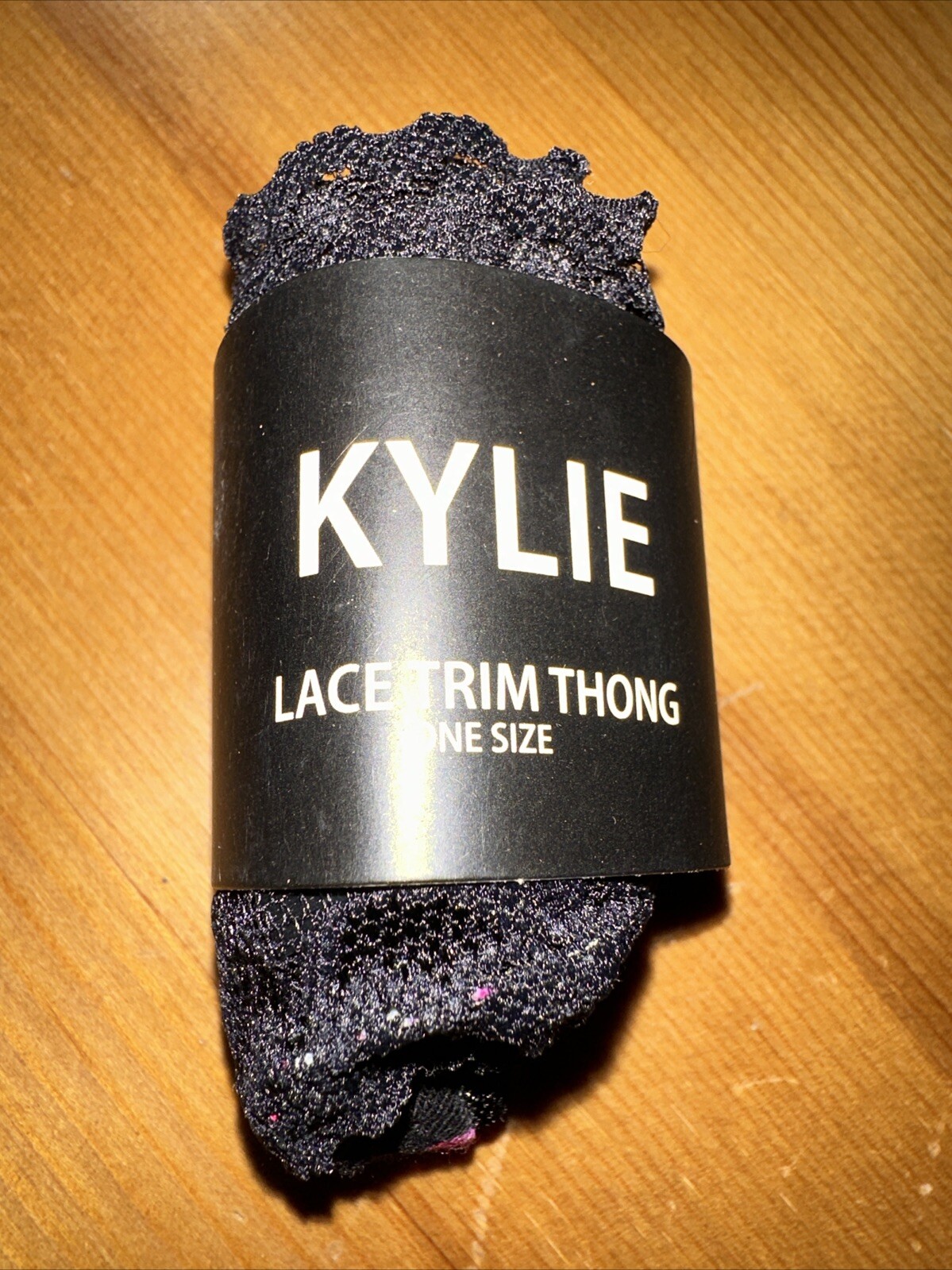kylie Lace Trim Thong Brand New One Size Fits All