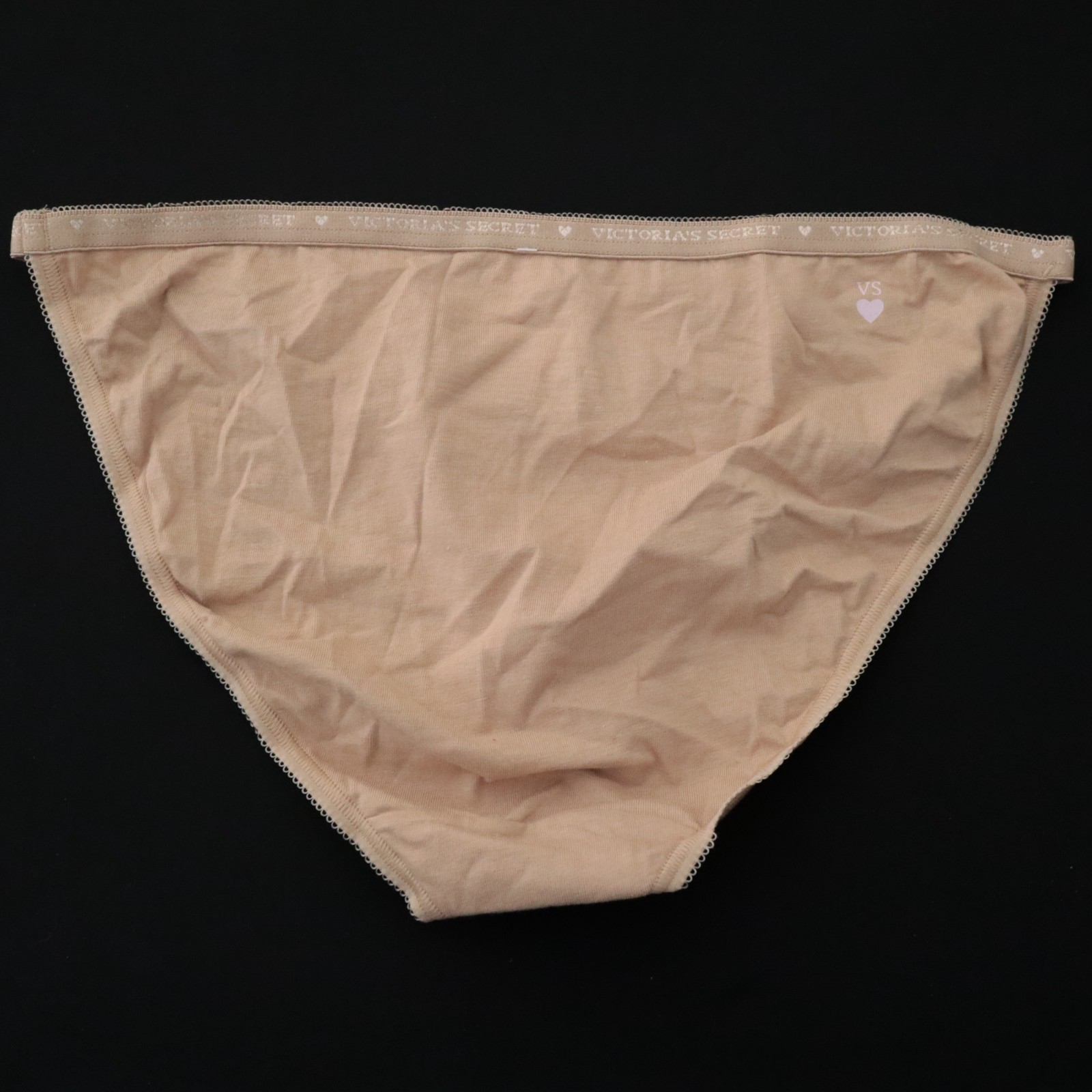 NEW Victoria’s Secret VTG 95% Cotton Signature Logo String Bikini Panty LARGE