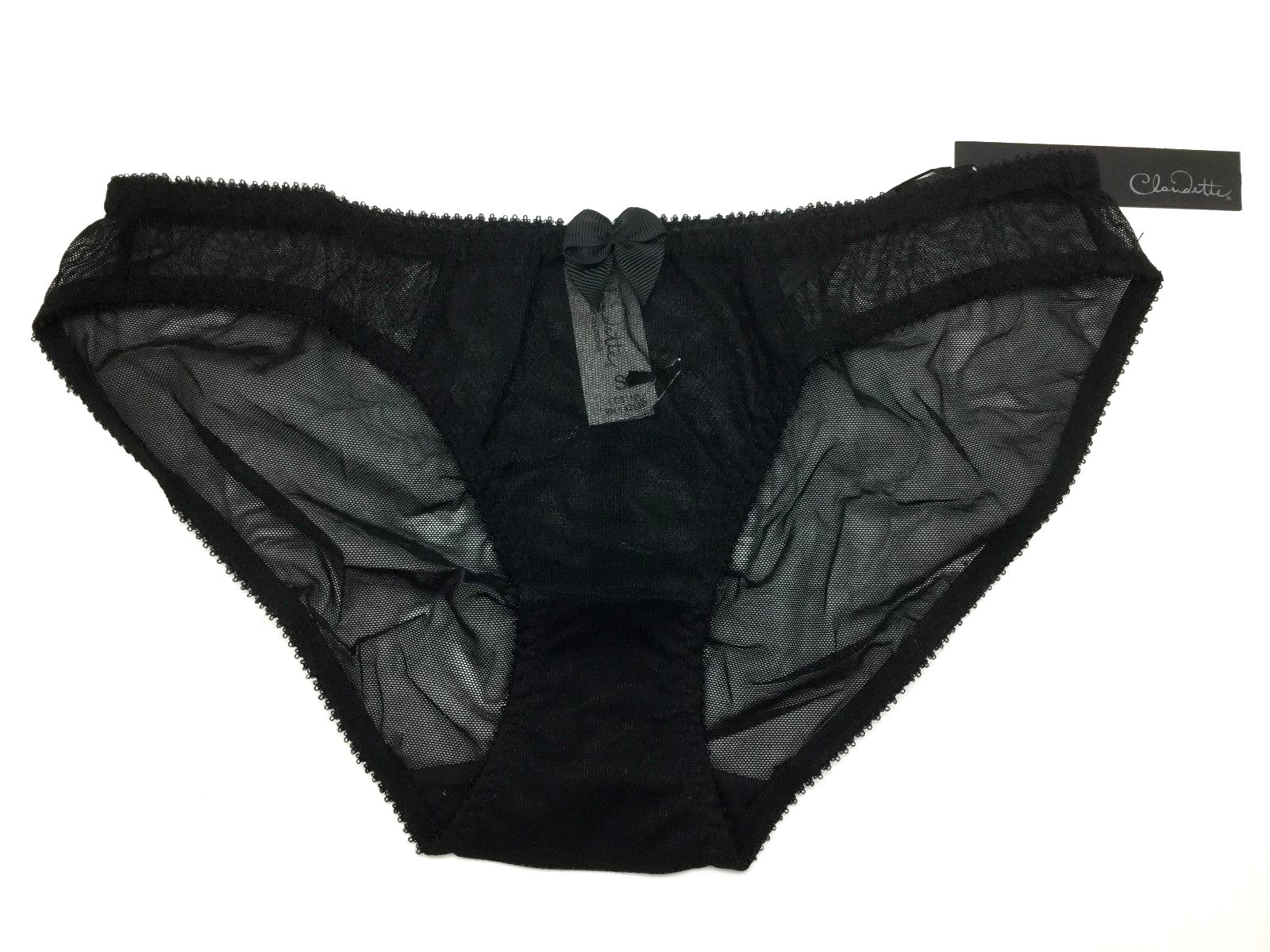 Love Claudette Brassiere Dessous Mesh Bikini Panty Brief Lingerie Panties Black
