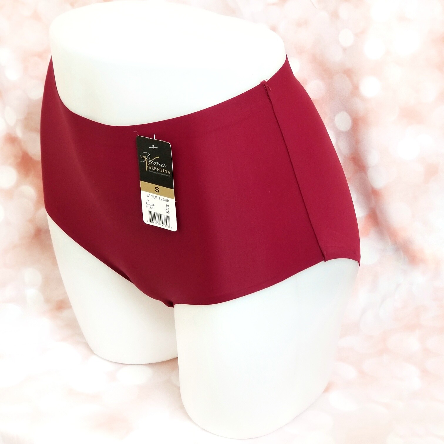High Waist Flower Soft Polyamide Laser Cut No show Line Seamless Brief Panties