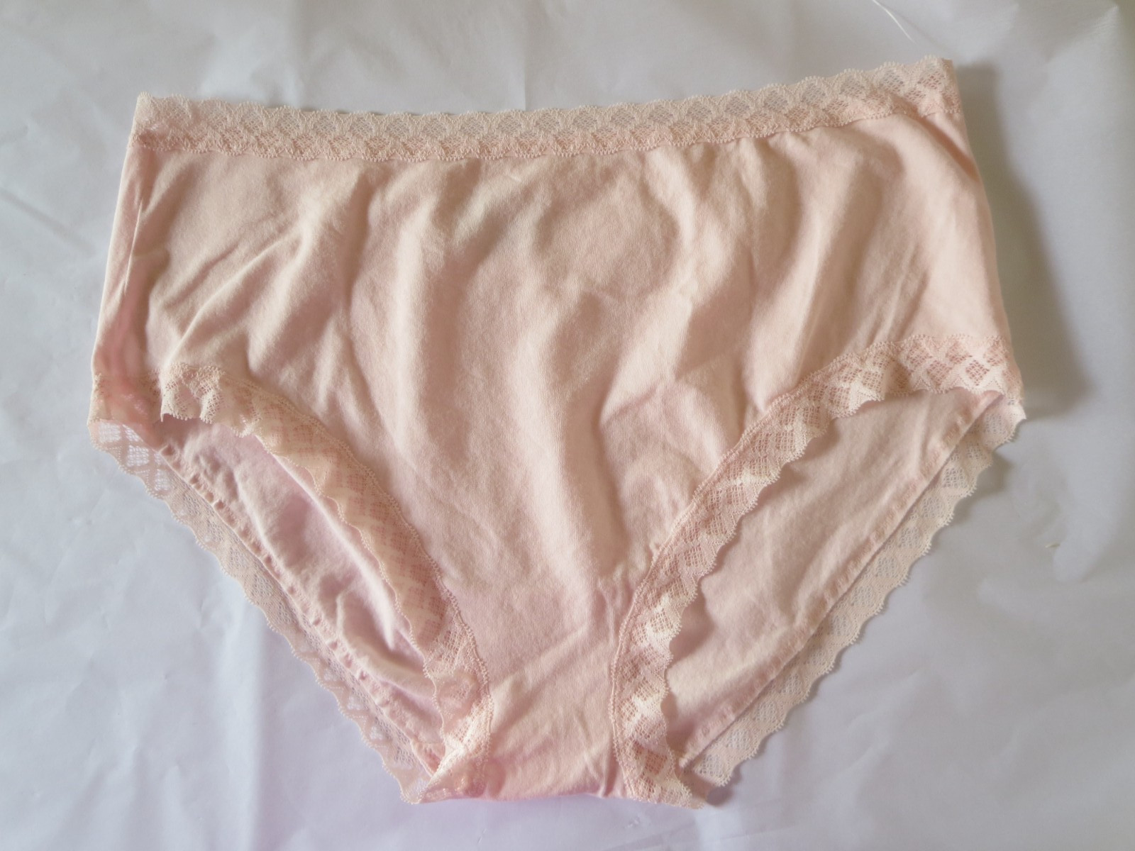NATORI WOMEN’S BLISS COTTON FULL BRIEF PANTY #755058, XXL, LT. PINK, NWOT