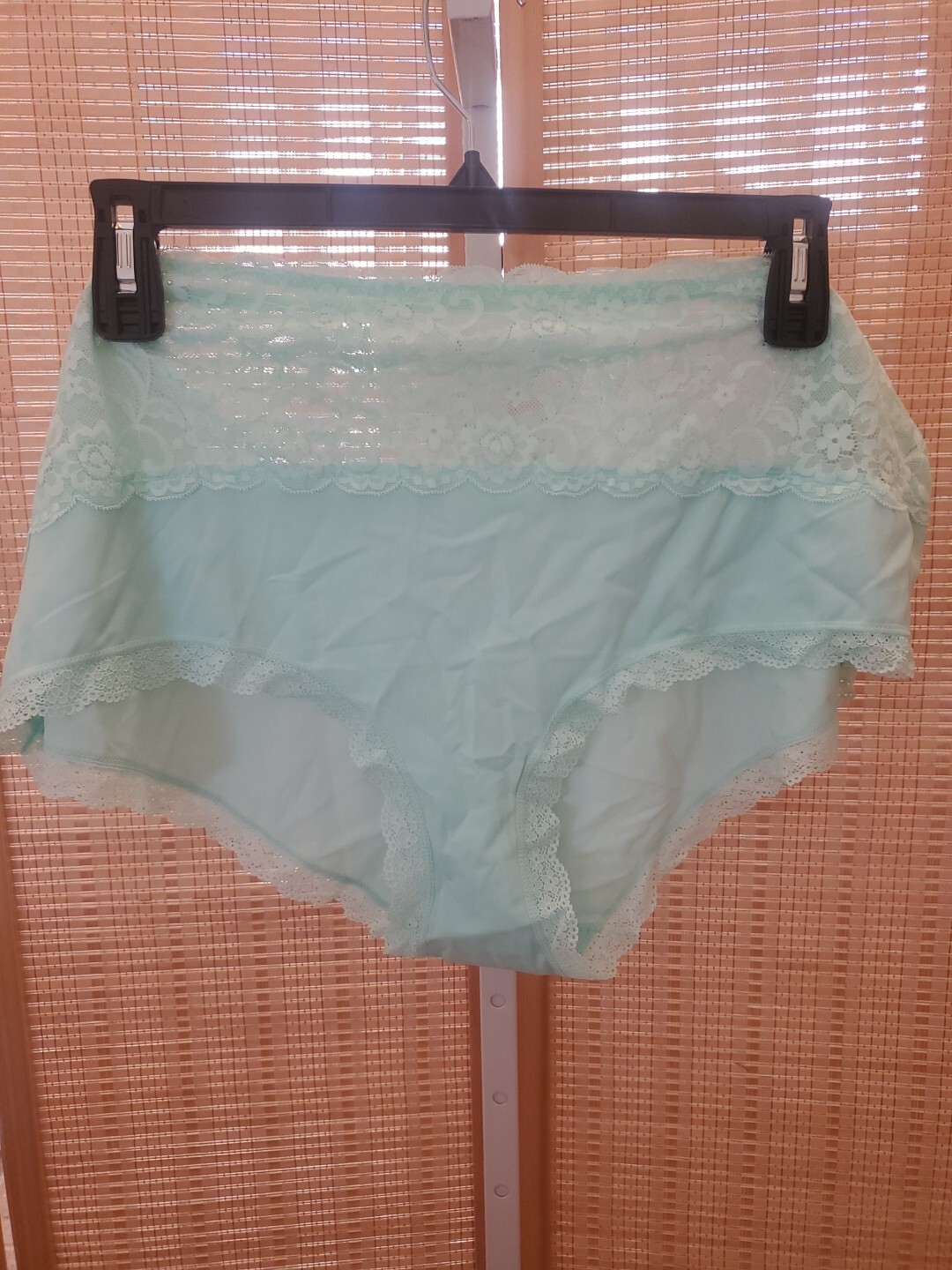 Hips And Curves Hi Waist Briefs Womens Plus Size 30 32 Green Underwear Lingerie
