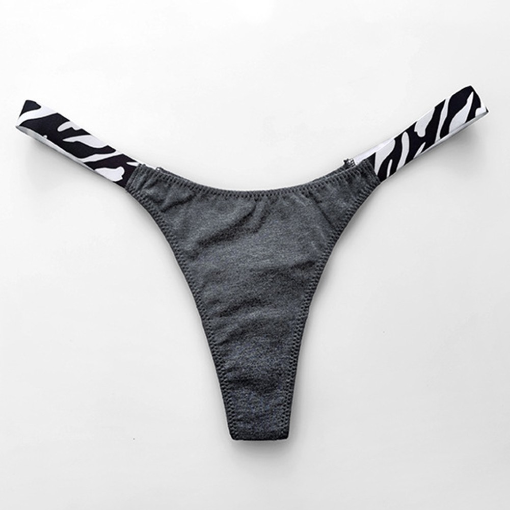 Women’s Sexy Cotton High Cut G String Thongs for lingerie Underwear T Back