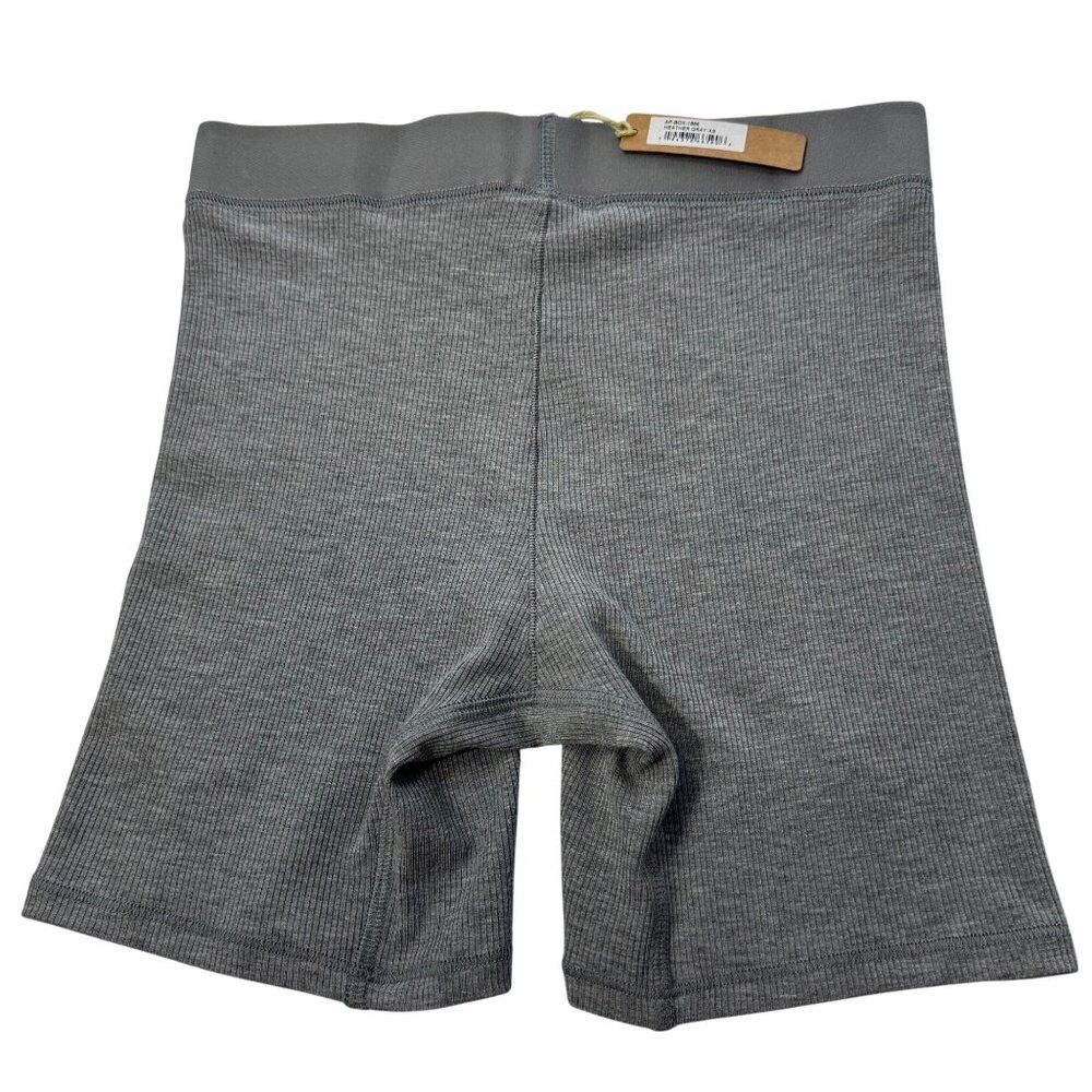 SKIMS Soft Lounge Boxer Short Team USA Olympic Capsule Heather Gray XS