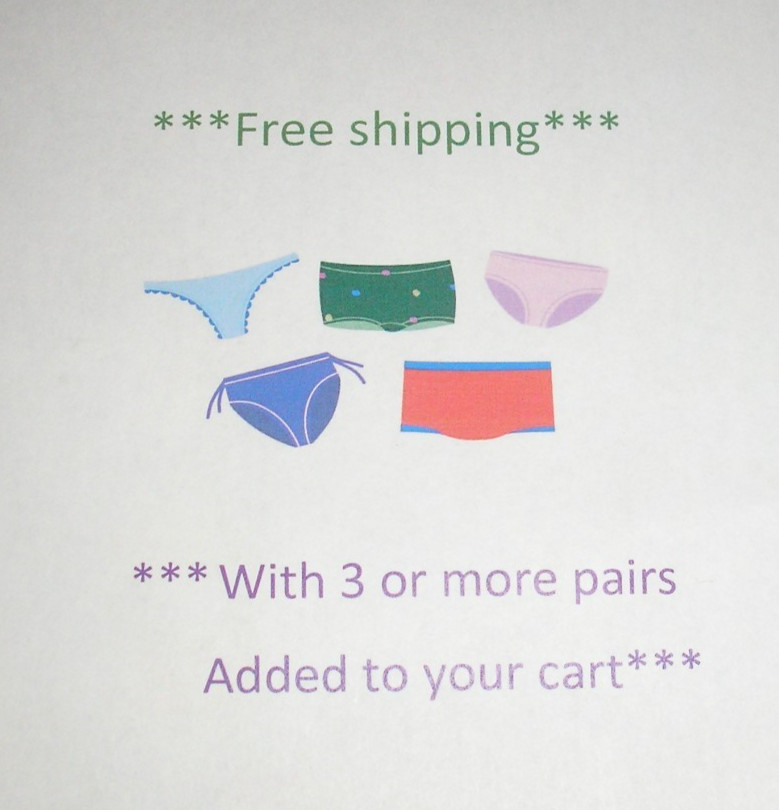 Panties Lingerie Red Crotchless Open Back Metal Ring Accent XL Adult Gift