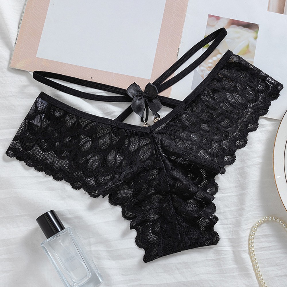 Women’s Regular Length Low Rise Triangle Underwear with Double Thin Straps