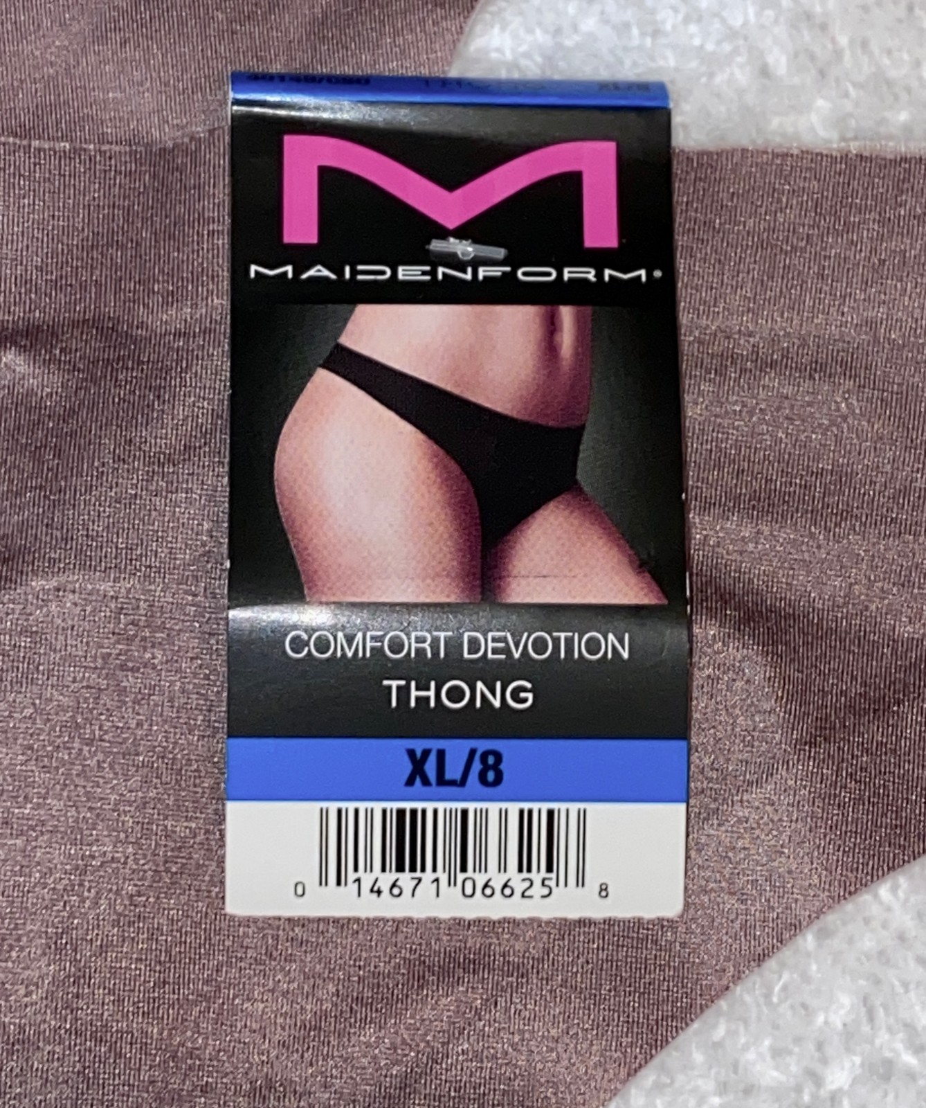 MAIDENFORM Comfort Devotion Spicy Bronze Seamless Thong Panty Women S 5 M 6 XL 8