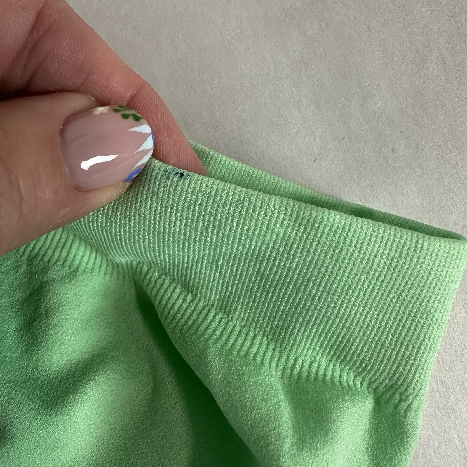 2 Pack Serenada Seamless Hi Cut Brief Panties Size XXL 9 New Green
