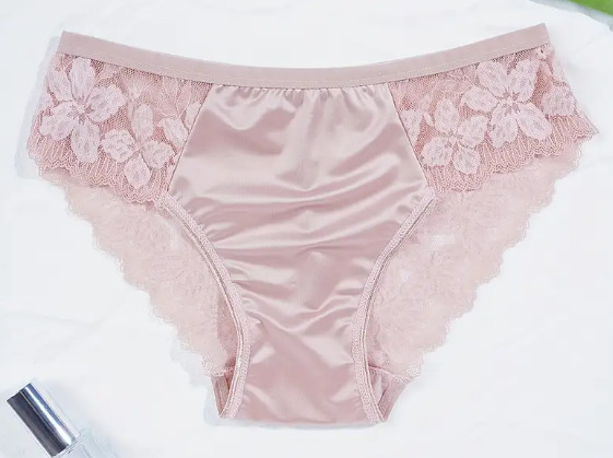 5 Pack Satin & Lace Brief Cheeky Panty Hot Sexy Naughty Fun Flirty Size L 🔥