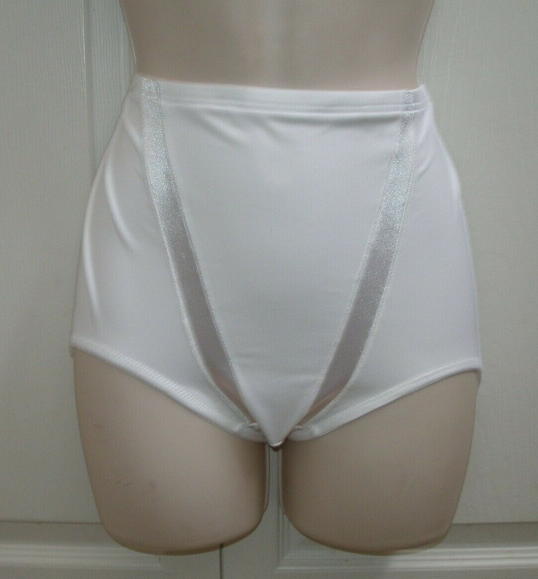 Maidenform Women’s Large Pantie Girdle White Lightweight Tummy Control New
