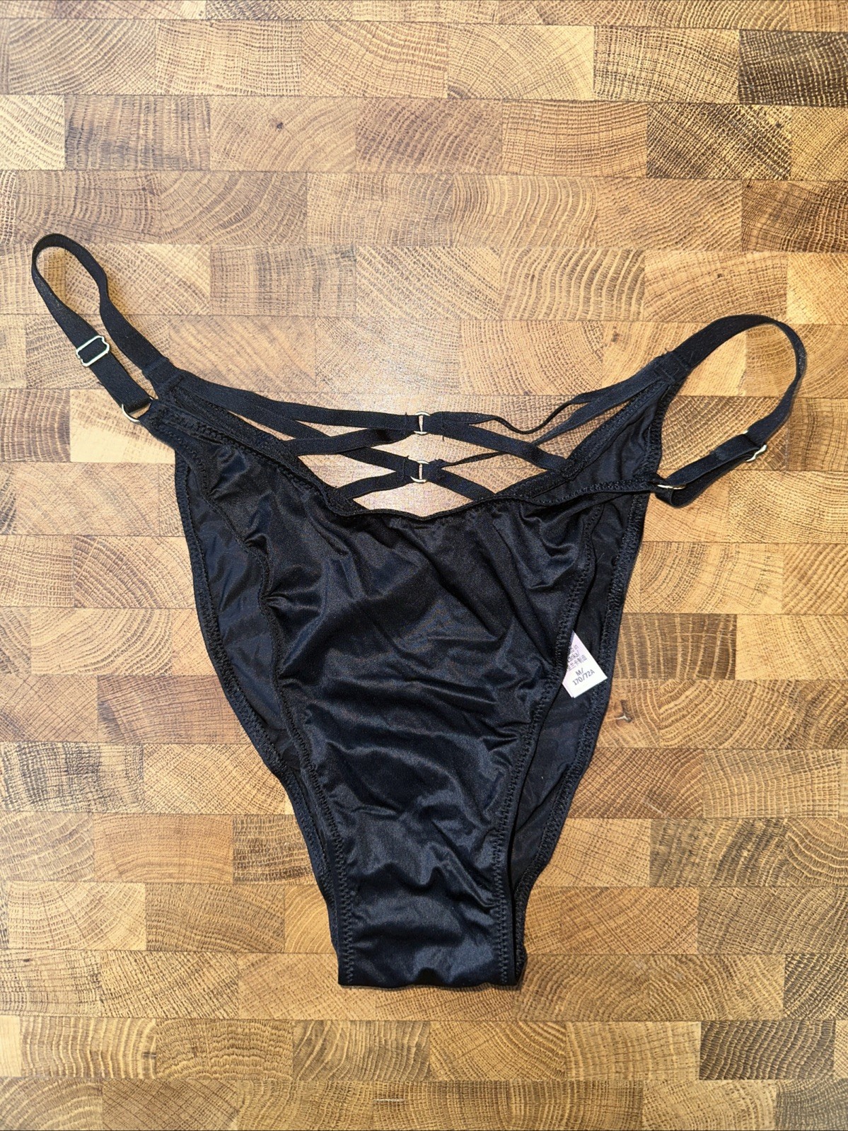 Victoria’s Secret Women’s Underwear Brazilian/Slip Black Size: M