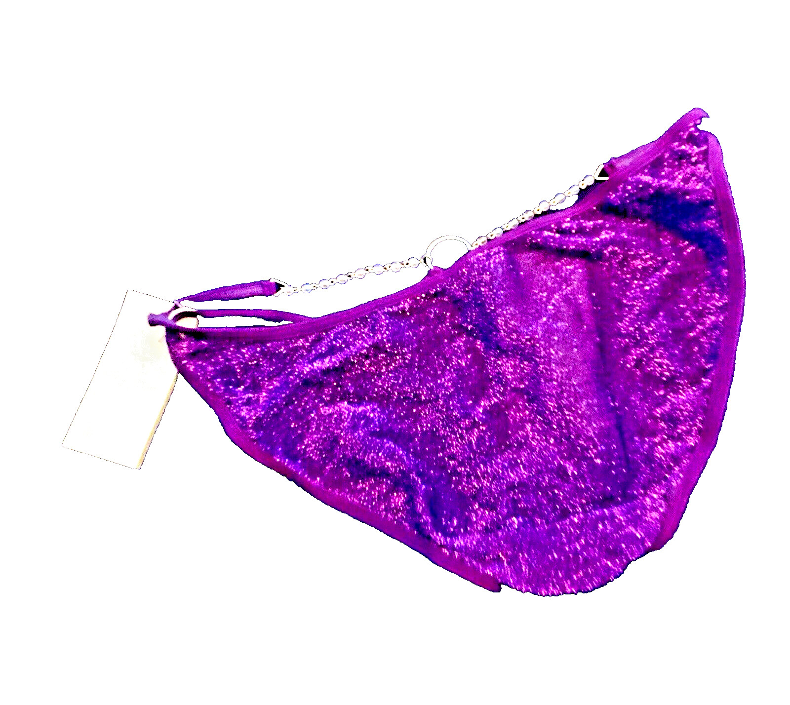 2 Bikini Panties sz S 5 Rene Rofe Sparkly Purple Maidenform Sheer White 40210
