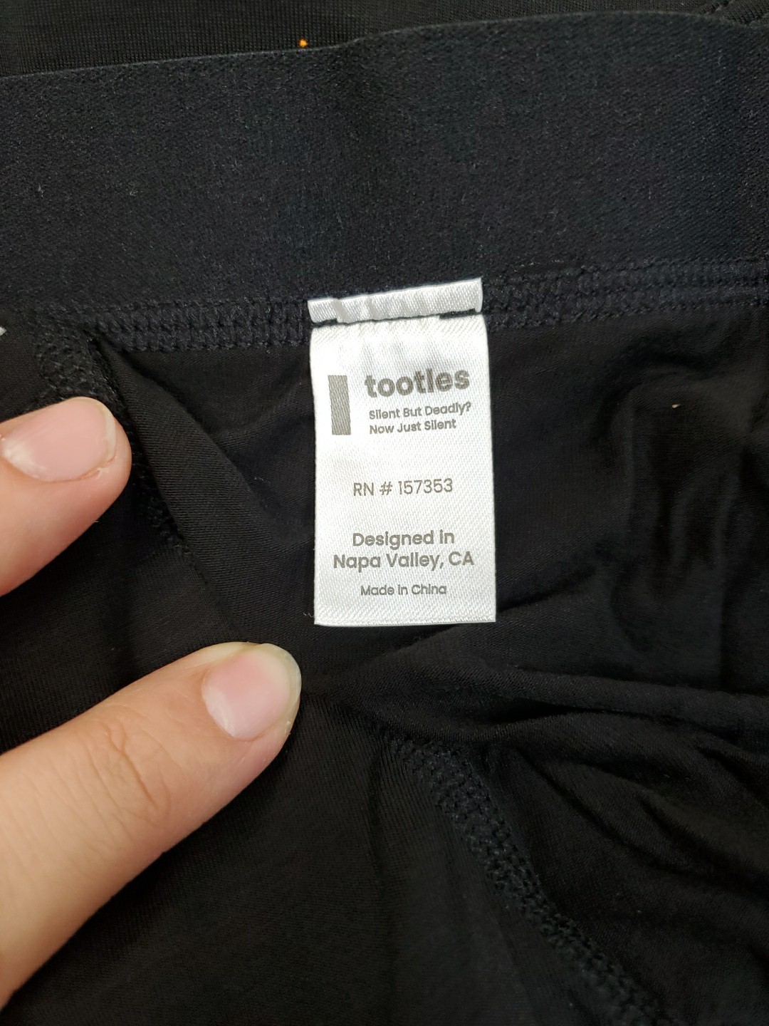 NEW Tootles 3 Pack Women’s Hip Hugger Underwear – Black Size US Large