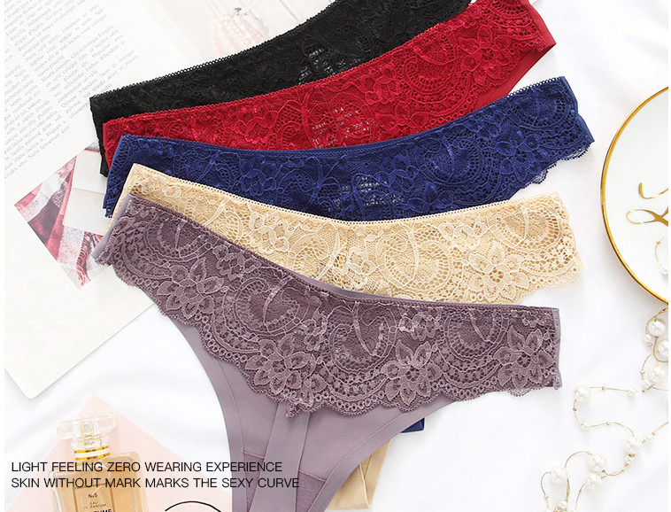 Lace Panties Womens G Strings Lingerie sexy hot French Knickers Underwear Thong