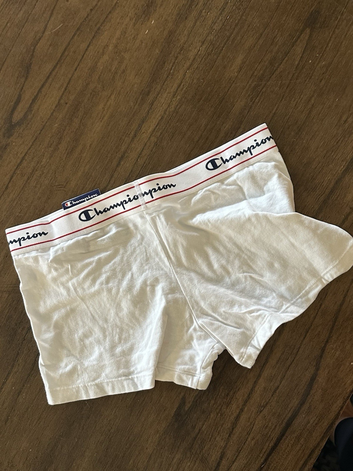 Champion BoyShorts, Panties Size Large L Ch49as White Nwt