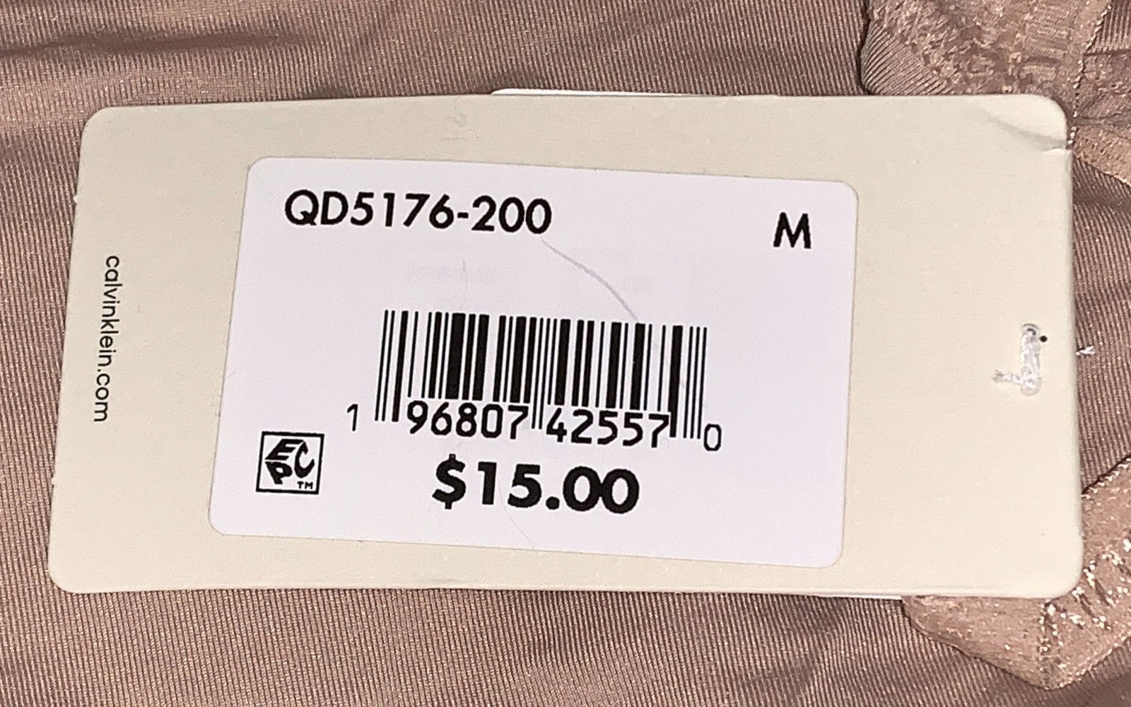 CALVIN KLEIN Ideal Stretch Micro Cedar Nude String Bikini Panty Womens S M L XL