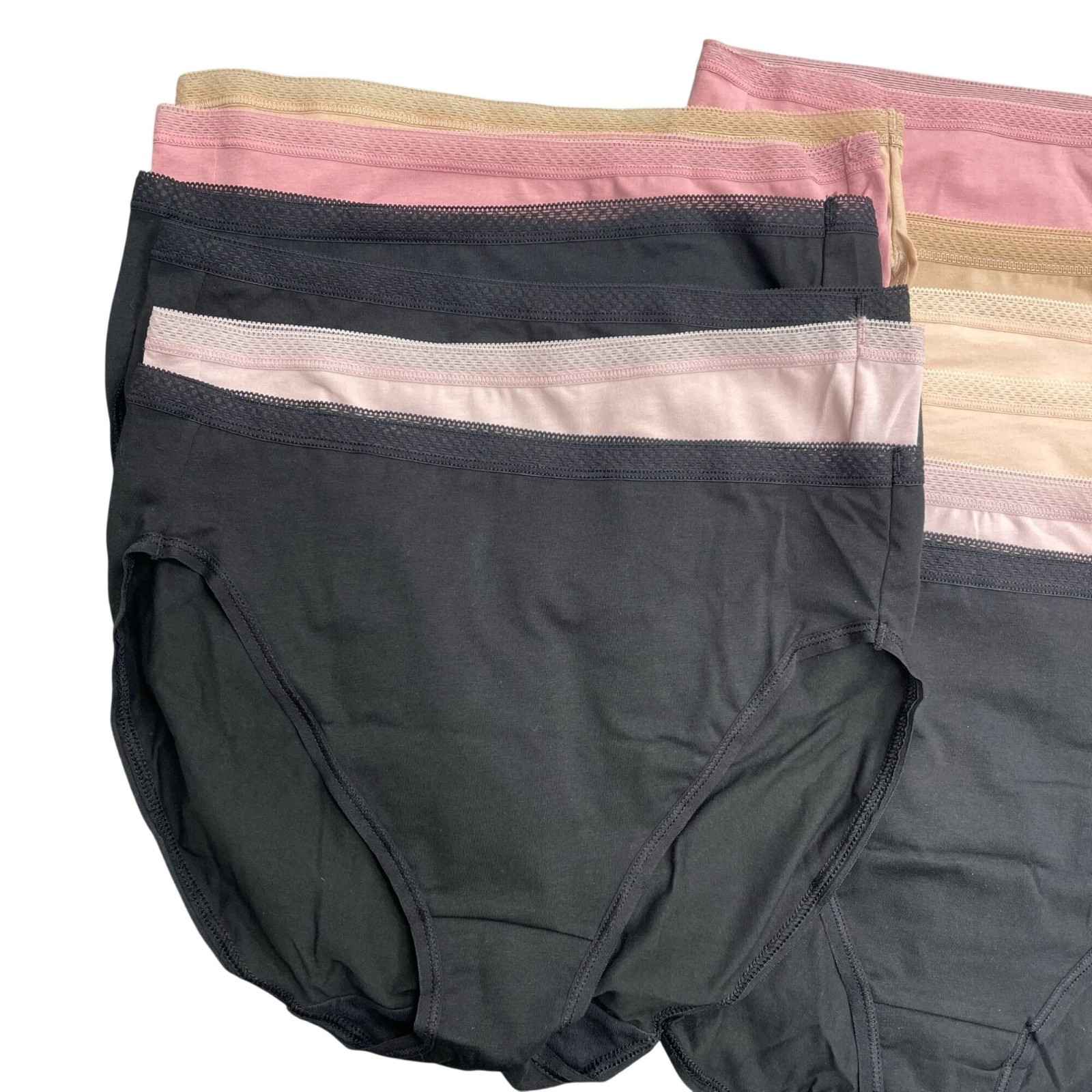 NWOT Bundle 12 Pack Felina Women’s S Cotton Blend Panties Multicolor B0928
