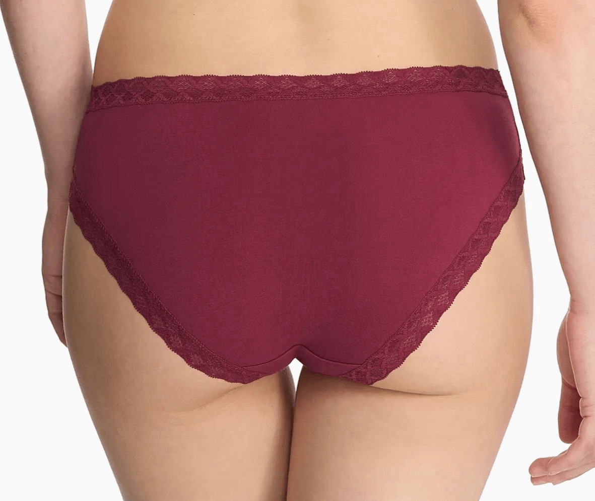 Natori XXL NWT dark cherry bliss hip hugger