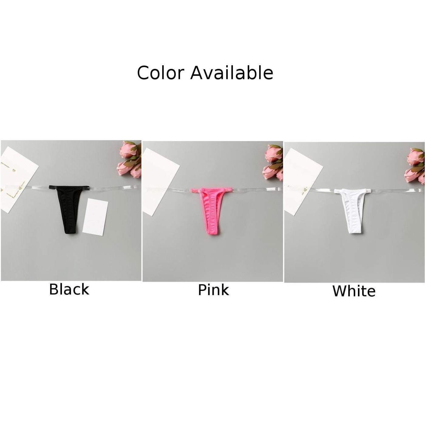 Womens Casual T Back Underwear Designed with Medium Stretch and Comfort