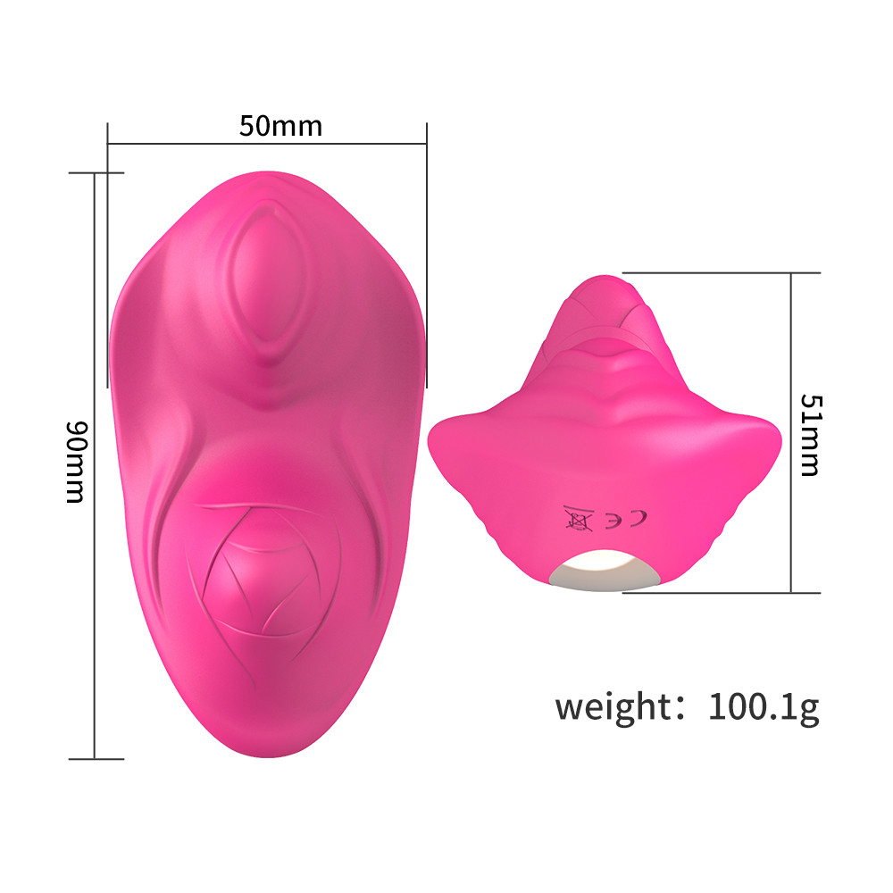 2023 Wireless Bluetooth Vibrating Panties Bikini Underwear Women Red Wearable
