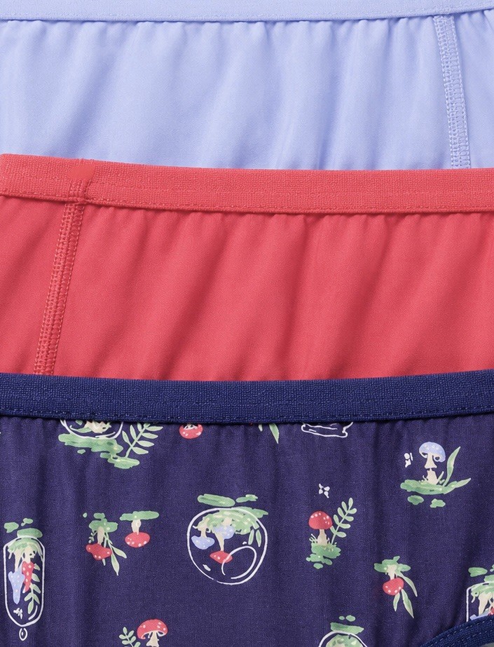 Duluth Women’s Armachillo Cooling Briefs Underwear/3pk Mushroom Terrarium XXL