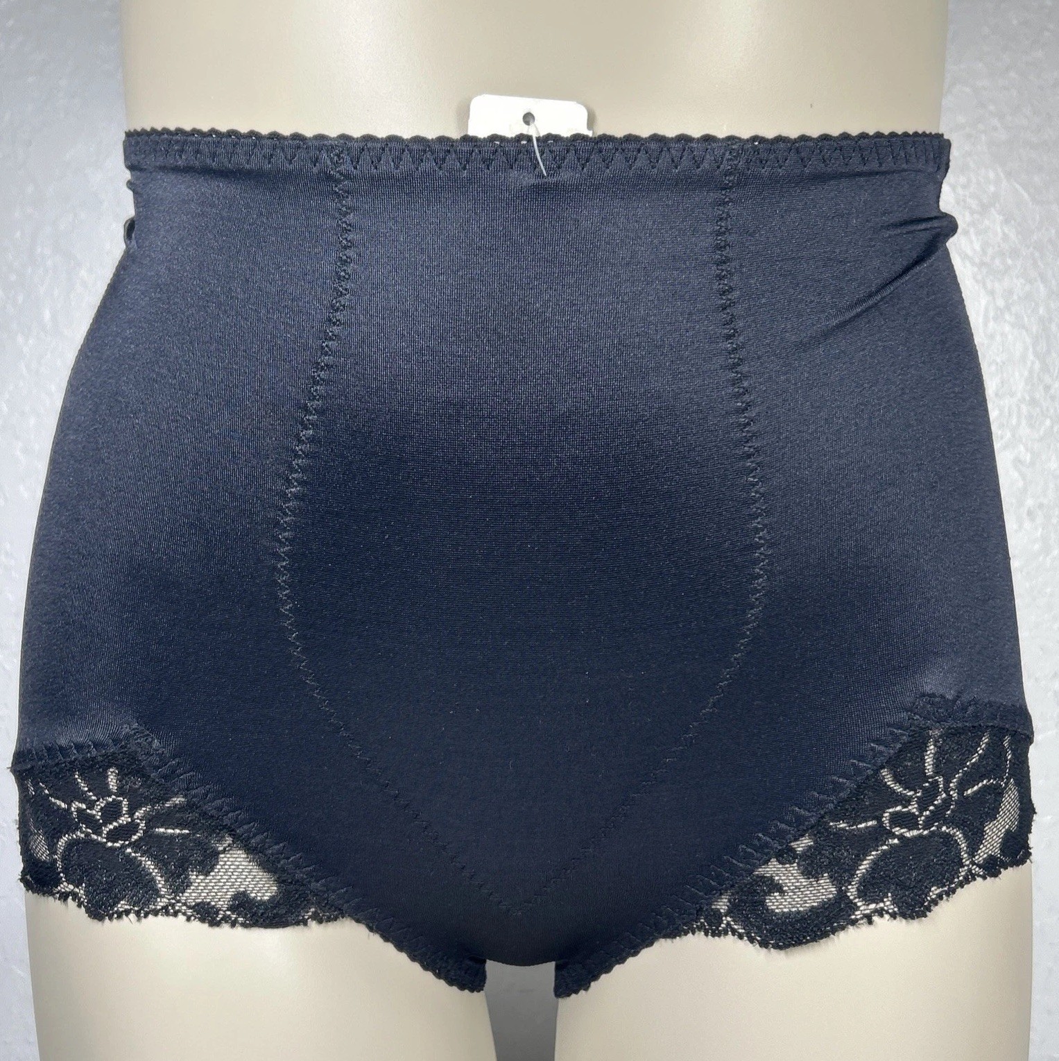 Rago Light Shaping Panty Brief Women’s Size 3X/36 Black Style 919 Floral NWT