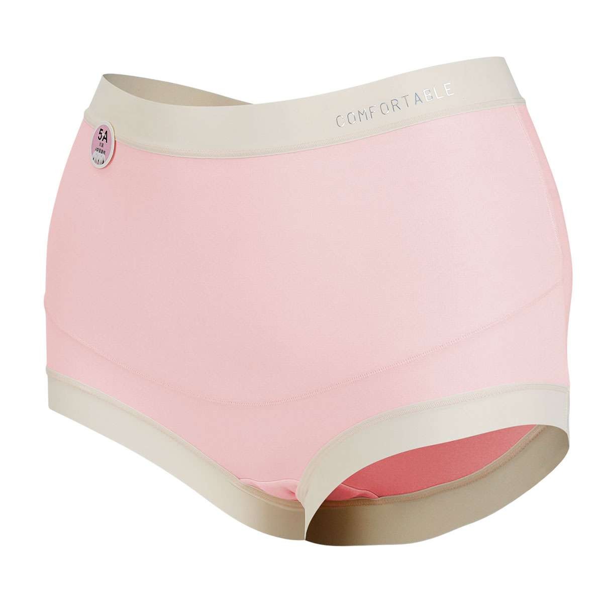 4 PCS Womens Tummy Control Panties Menstrual Underwear Briefs High Waist Pants