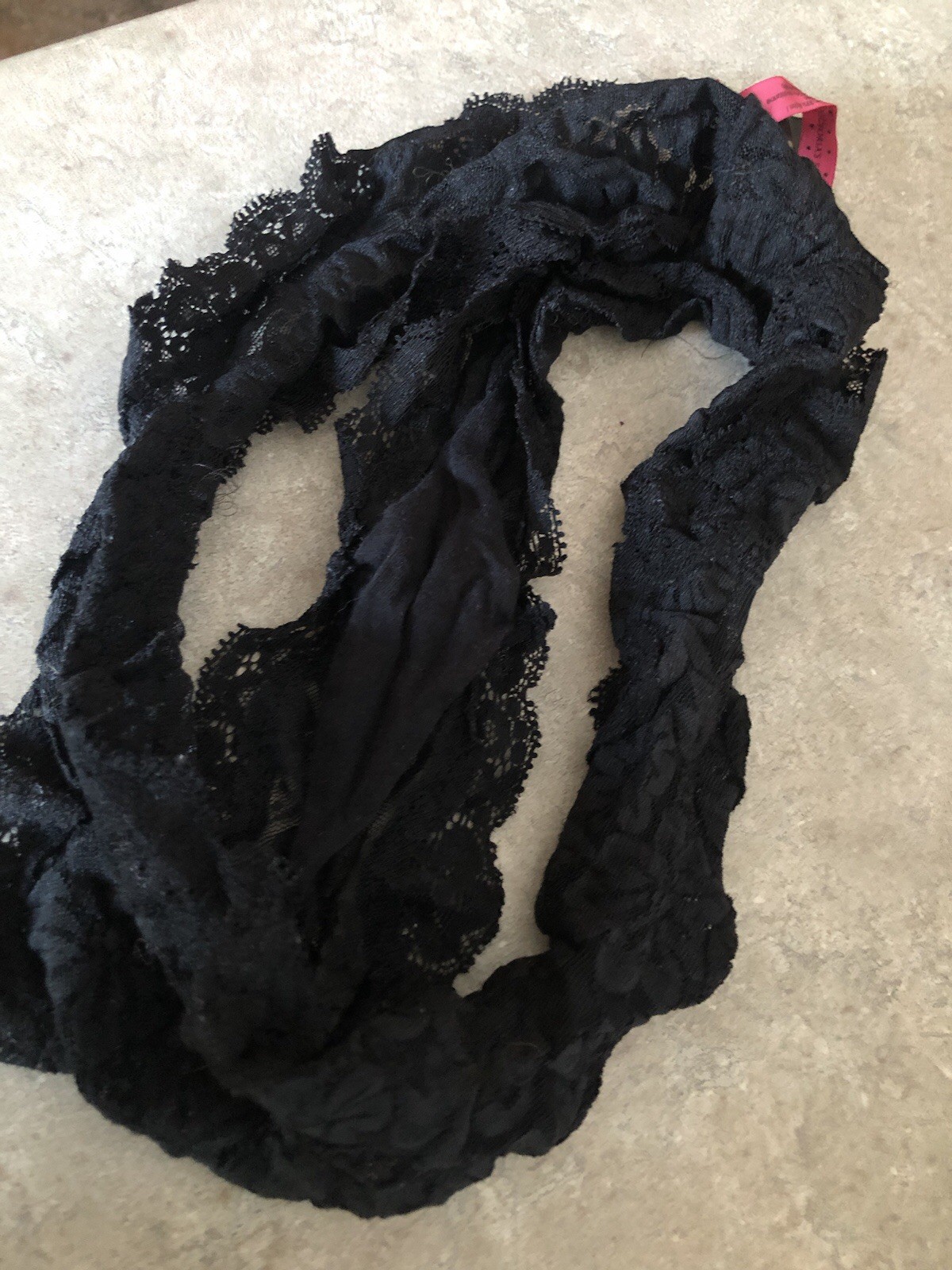 Womens Victorias Secret Sexy Little Things Lace Thong Panties Size L NWOT 2007