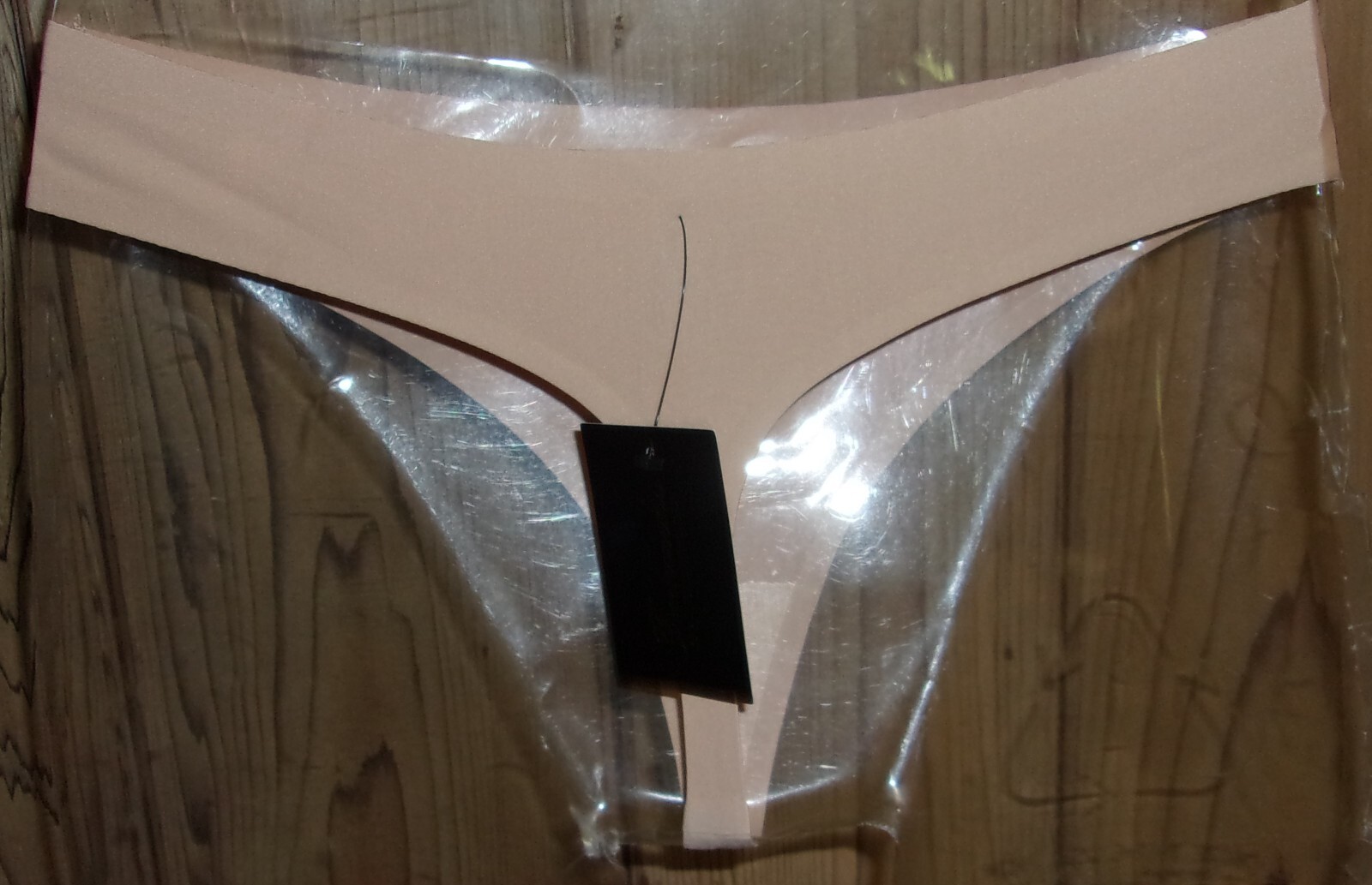 Frederick’s of Hollywood “JENNY” Microfiber Thong Panty Size: SMALL Latte NWT