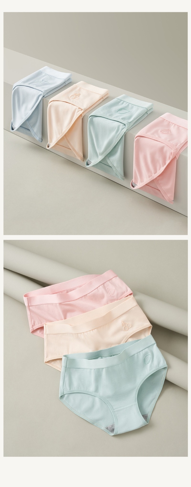 Comfortable and Breathable Antibacterial Seamless Women’s Cotton Underwear