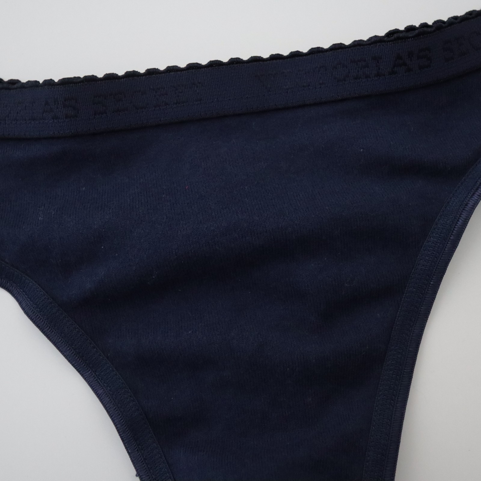 Victoria’s Secret VTG 100% Cotton Signature Low Rise Thong Panty LARGE