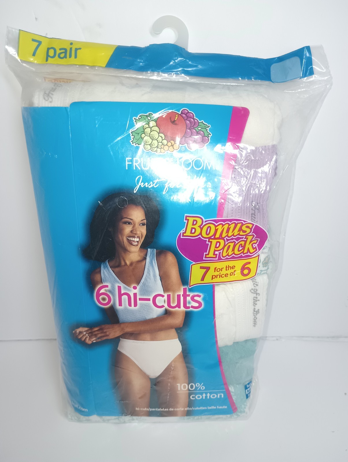 Vintage Fruit of the Loom Panties Just For Her Size 9