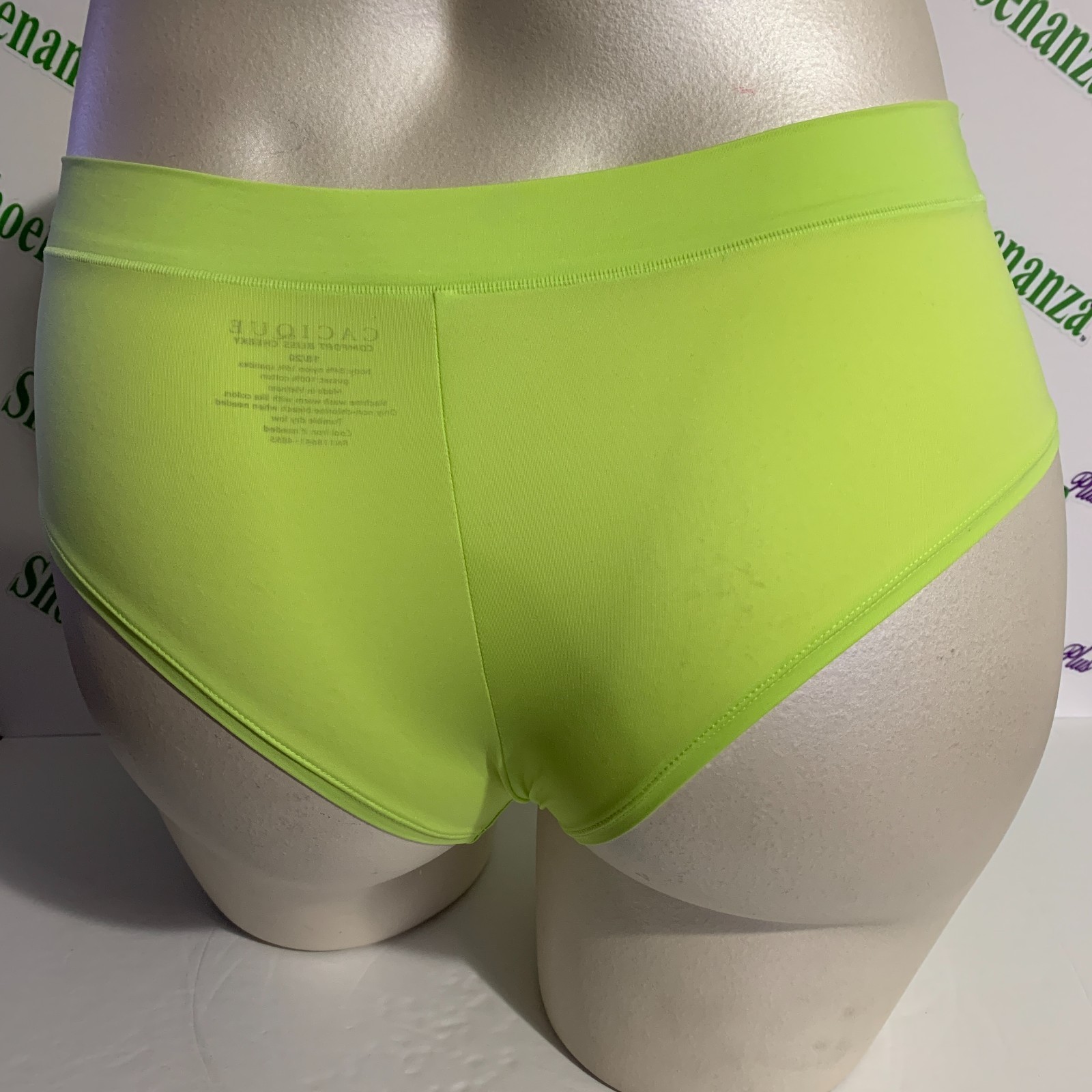 Lane Bryant Cacique Comfort Bliss Cheeky Panties Underwear Neon Green Plus 18 20