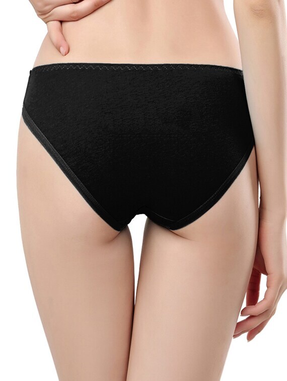 Ladies multi Pack Supersoft Lace Full Briefs Knickers Underwear Siz 6 to 22