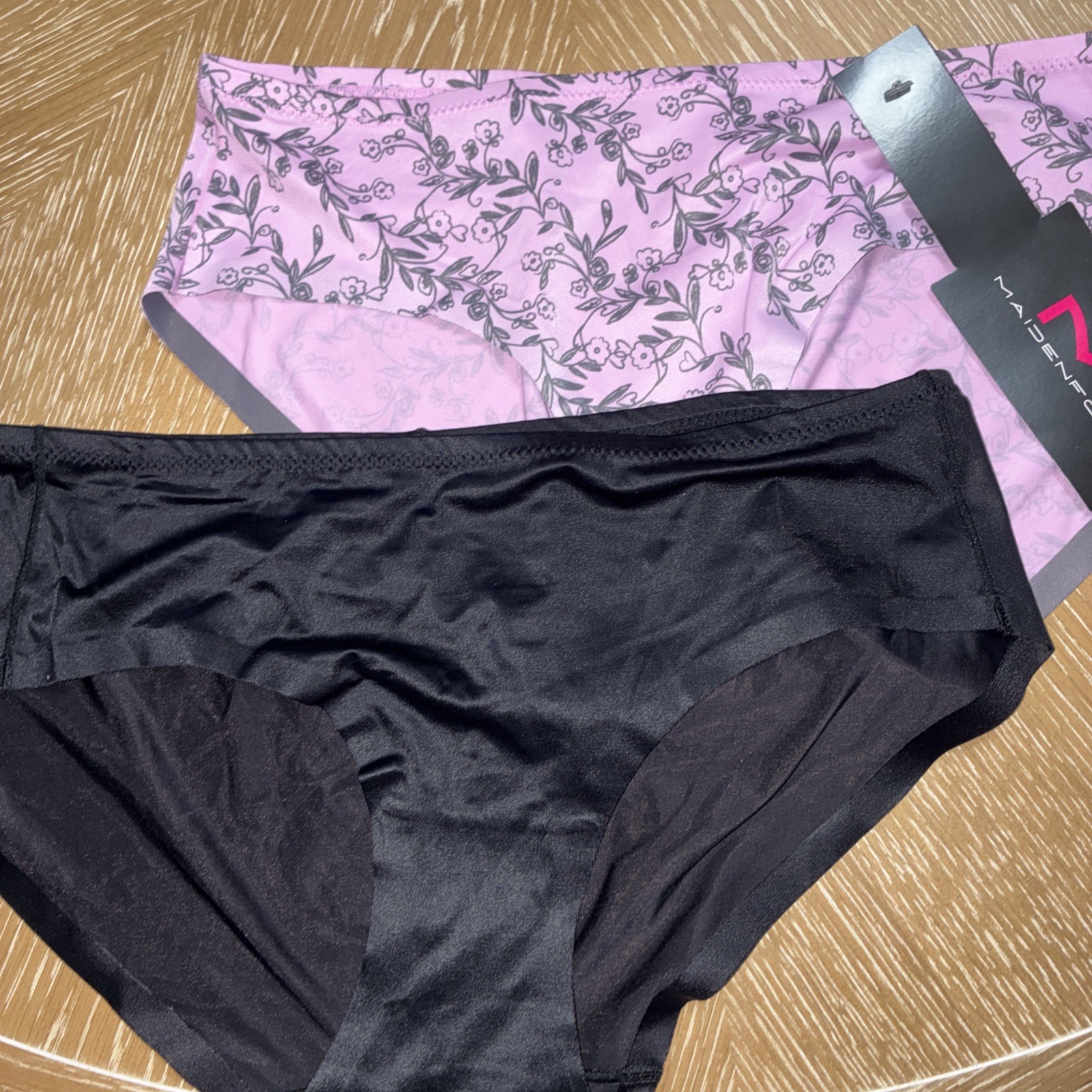 Maidenform Hipster 2 Pack Seamless Stretch Women’s Sexy Underwear Size 7 Large