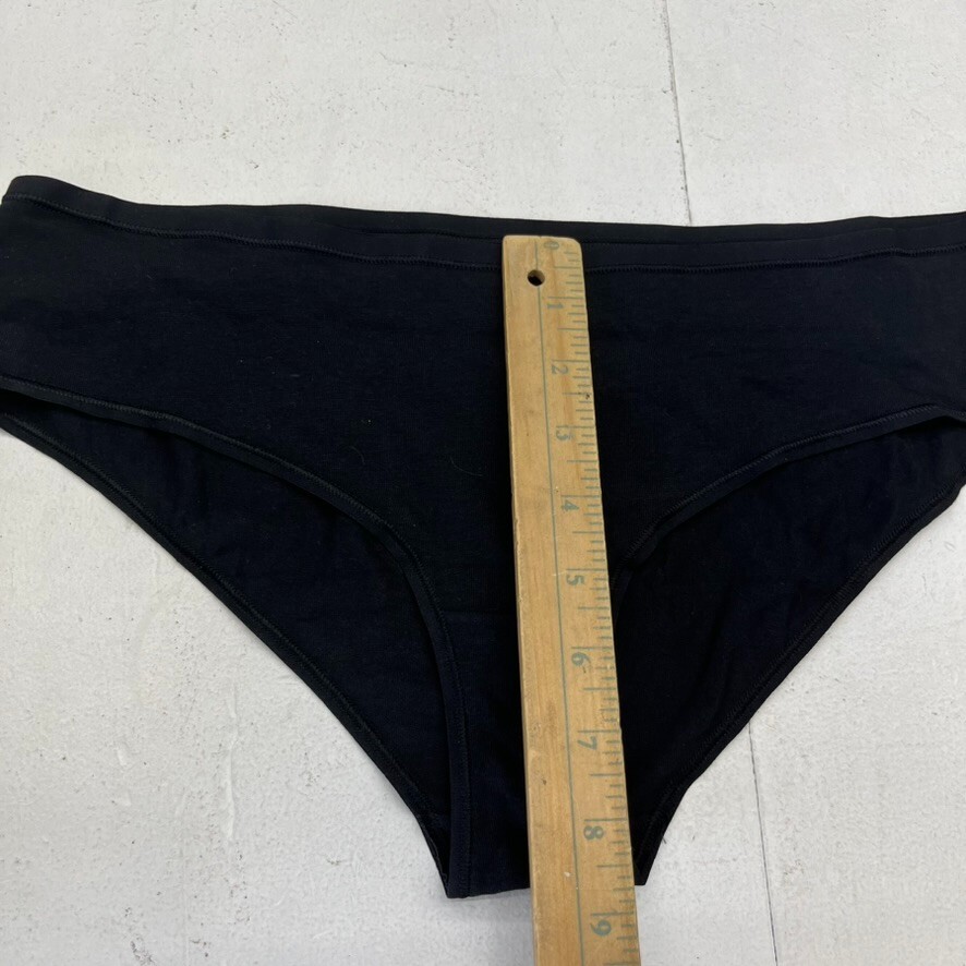 Amazon Essentials Black 4 Pack Bikini Underwear Women’s Size Medium NEW