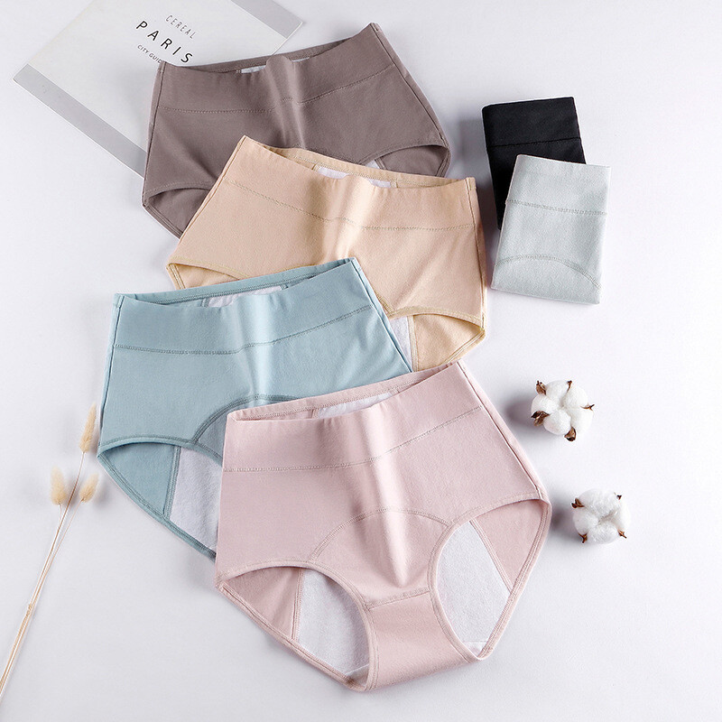 5X Menstrual Period Physiological Pants Leakproof Panties Briefs Underwear Women