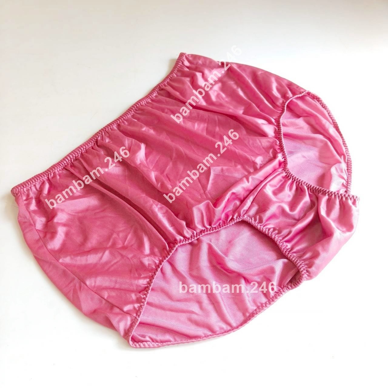 Vintage Women’s Underwear Classic Shiny Nylon Panties Briefs Plus Size 5XL Full