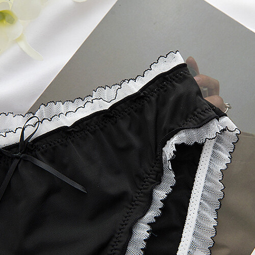 3 Packs Lot Sexy Womens Girls Ice Silky Panties Full Briefs Underwear Lingeries