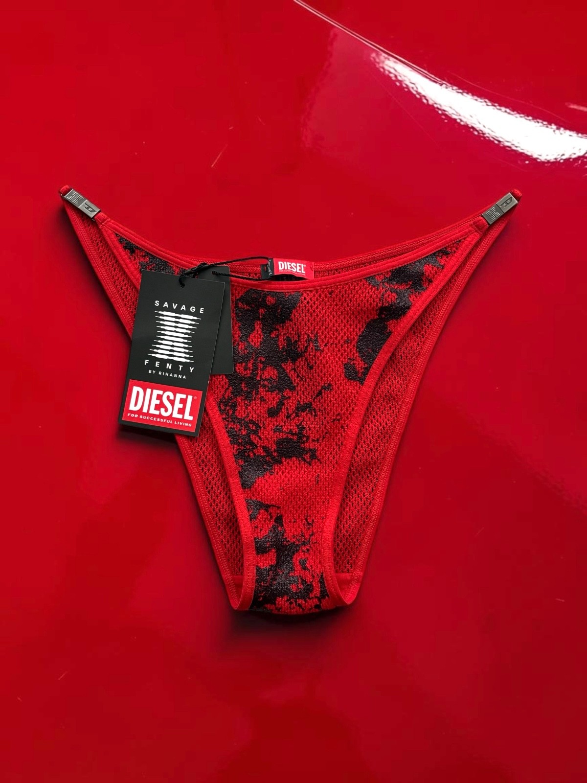 Diesel x Savage Fonts Lingerie Set Size M. NWT.