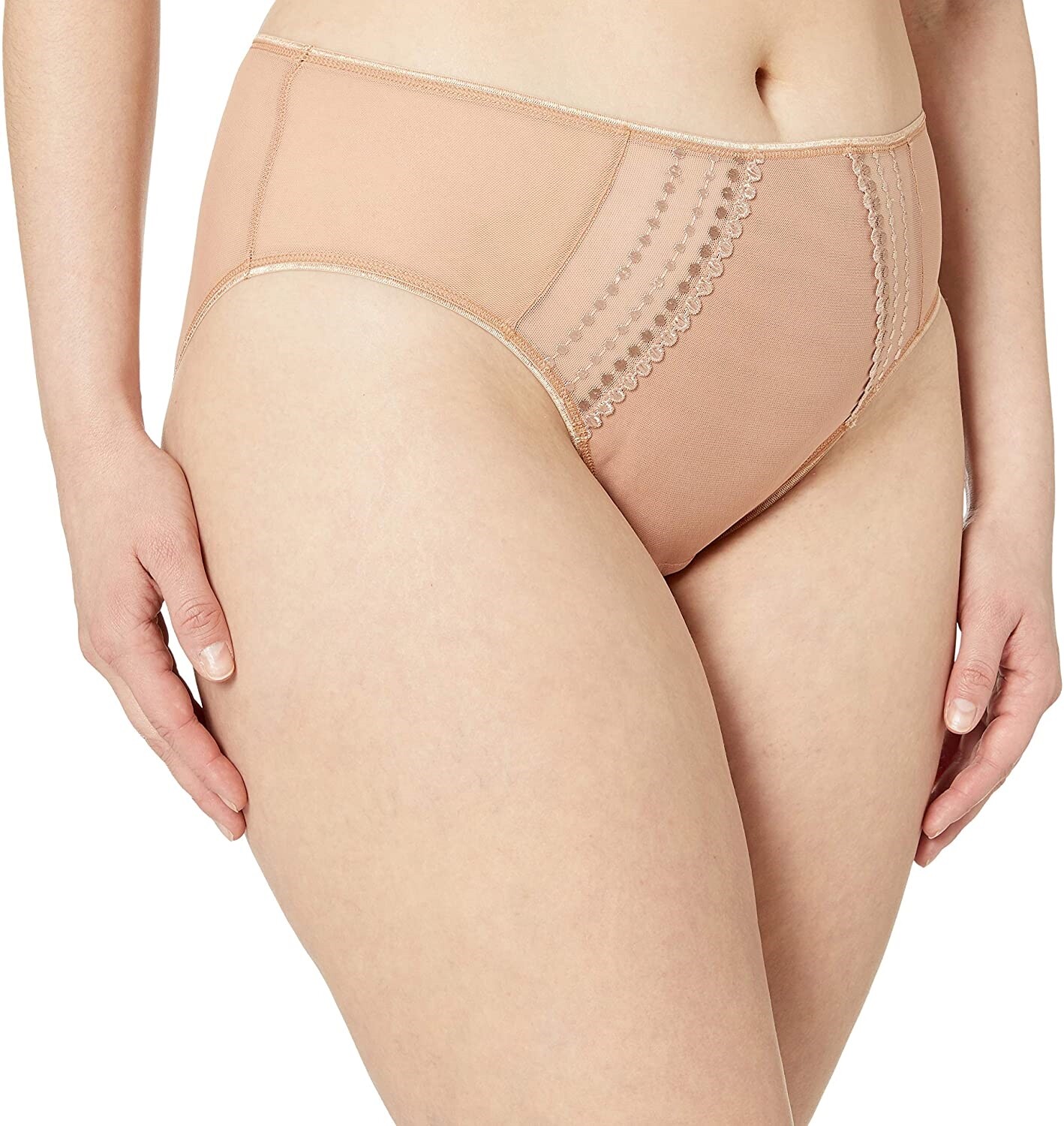 Elomi Women’s 246339 Plus Matilda Brief Café Au Lait Underwear Size 3XL