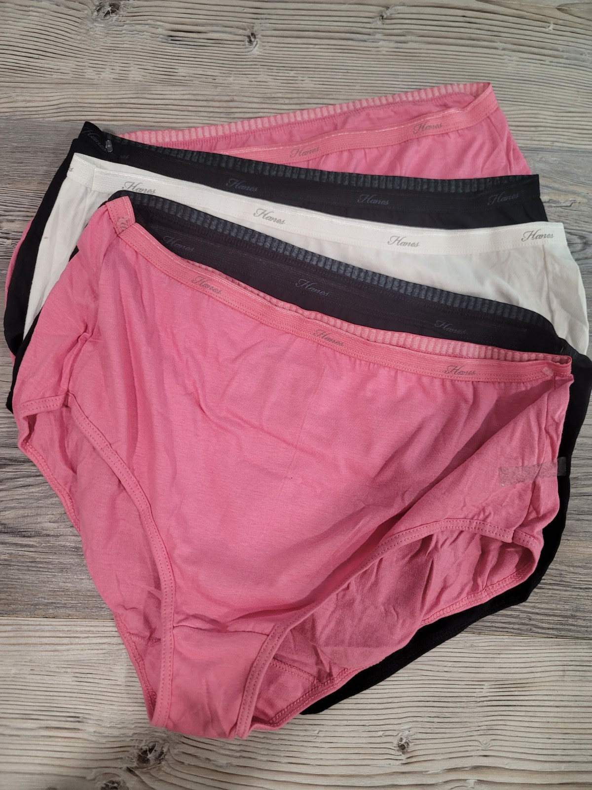 Hanes breifs woman size 8 XL tall all cotton set of 5 colors no tags no package