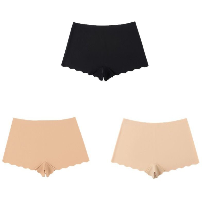 3 Pack Leopard Print Seamless Boyshorts – Breathable Stretch Butt Lift Panties